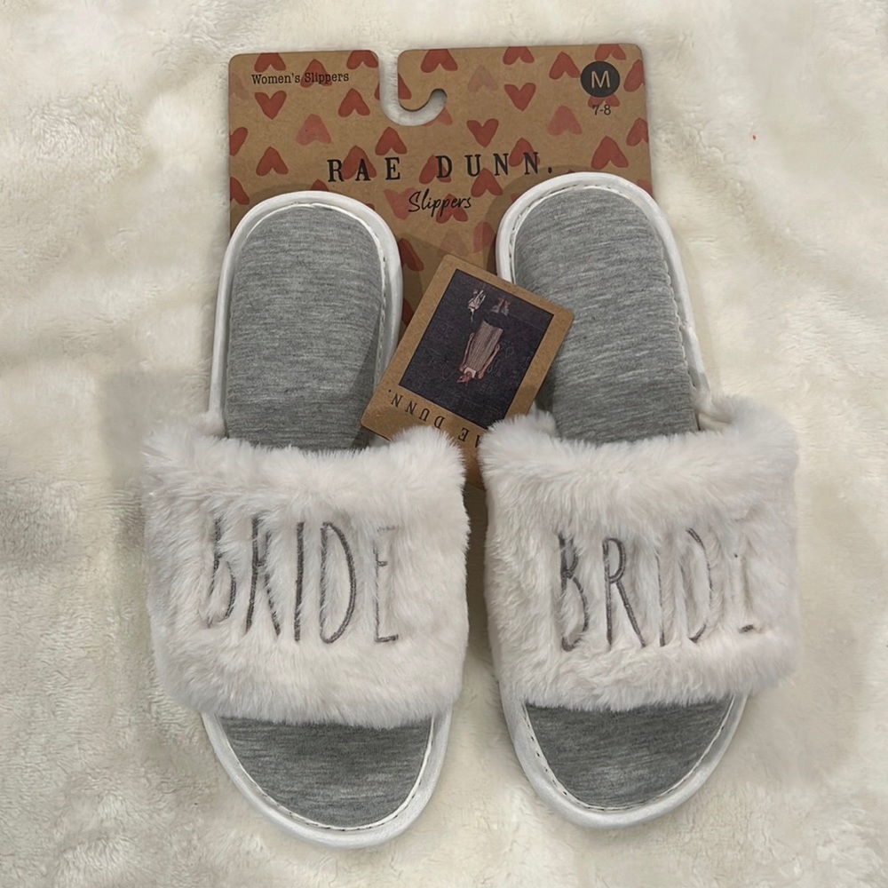 Bride slippers - RAE DUNN